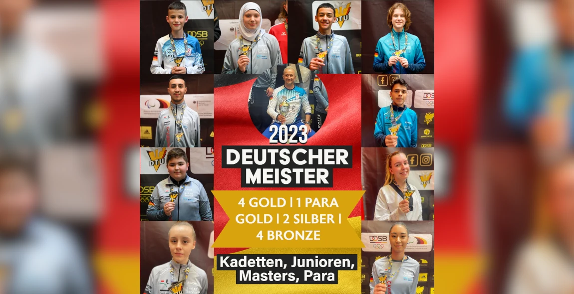 1865 Taekwondo - die Deutsche Meisterschaft 2023 gerockt!